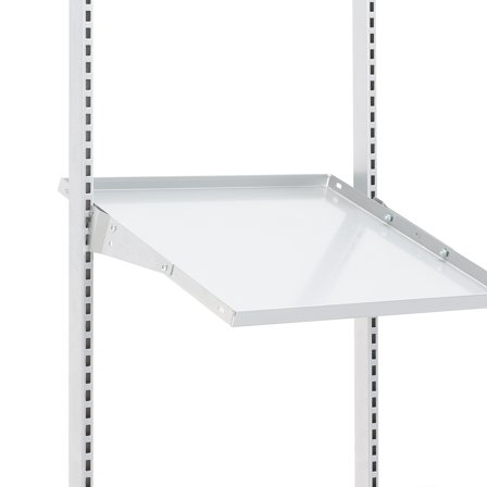 Winkelfachboden für Werkbank MOTION, 645 x 600 mm, Metall