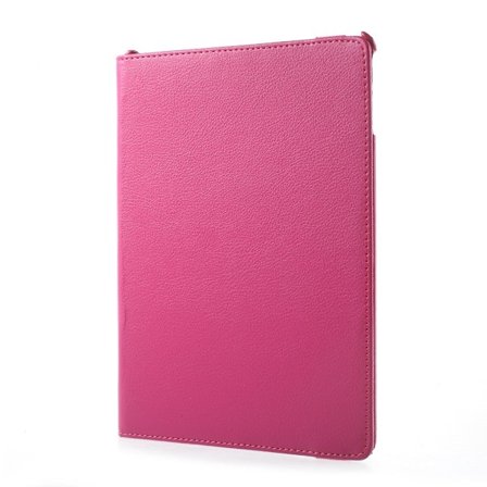 iPad 9.7" 5/6, iPad Air/Air 2 fodral med roterbart stativ - Rosa