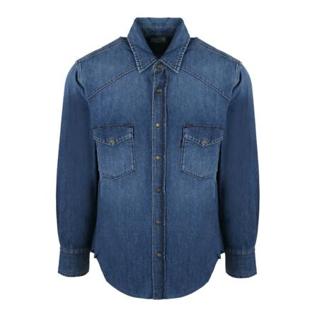 Haikure, Blouses & Shirts Blauw, Heren, Maat:XL