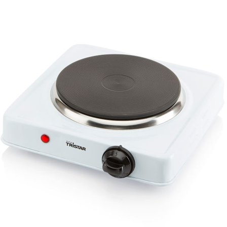 Enkelt kogeplade 15 cm 1000 W KP-6185 0,9 m ledning Termostatstyret