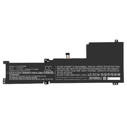Batteri til bærbar PC for Lenovo IdeaPad 5-15IIL05, IdeaPad 5-15ARE05