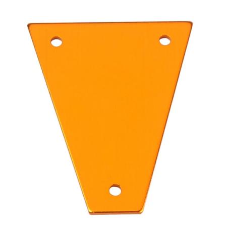 Blank Aluminiumlegering Truss Rod Cover ACCS för Import Jackson Guitar - Guld