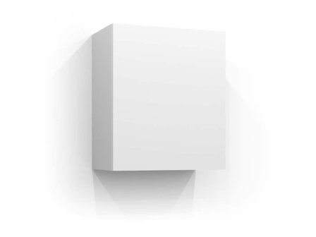 Svedbergs 7270601-1 Väggskåpsdörr vit 60x70x1,6 cm, Badrum