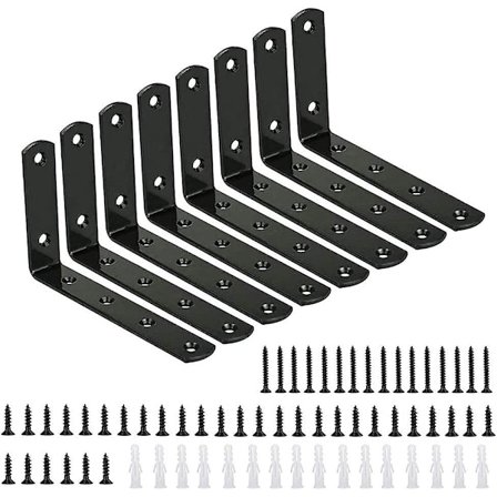 Vinkelbeslag 90 Grader, Rustfrit Stål Beslag, Møbelbeslag