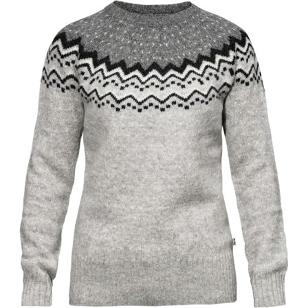 Fjällräven Övik Knit Genser XS - female - Grey - Gensers & knitwear