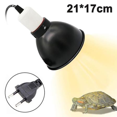 Matelijoiden valaisin 5,5 / 7,2 tuuman Deep Dome -lampun cap lamppuvalaisin Optinen cover matelijoiden lasiterraarioille 7.2inches