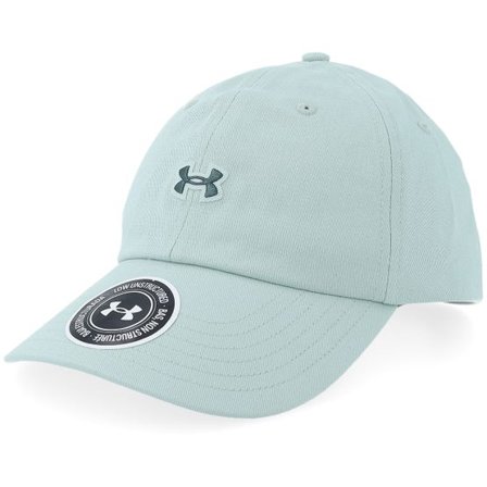 Under Armour - Grön unconstructed Keps - Drive Enamel Blue Dad Cap @ Hatstore