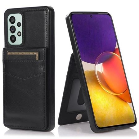 Samsung A53 5g Mobilskal Korthållare 5-fack Retro V3 Svart
