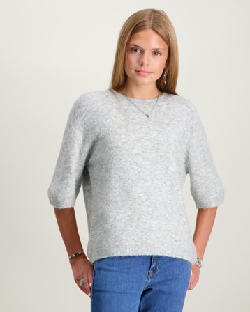 Sofie Schnoor CERINSY BLOUSE Gris Hauts et chemisiers Fille - Kids Brand Store