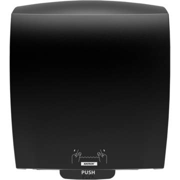 Dispenser Katrin System Torkrullar Svart XL