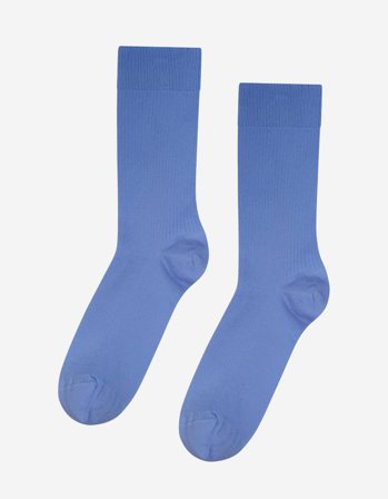 Classic Organic Sock - Sky Blue - One Size