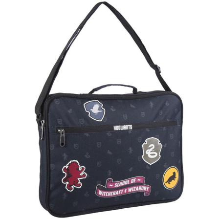 Harry Potter Icon Messenger Bag One Size Marinblå/vit/röd
