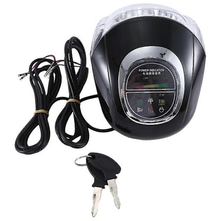 60V Bluetooth Strålkastare Blinkers Bakljus LCD Instrumentpanel Elscooter Nyckel Elect