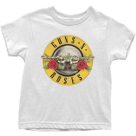 Guns N Roses Barn/Barn Classic Logo T-Shirt 2 År Vit