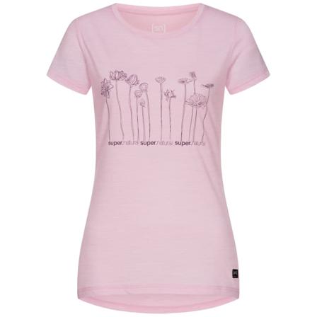 Super.natural Women's Lotus Tee Women short-sleeved sweaters Pink XL