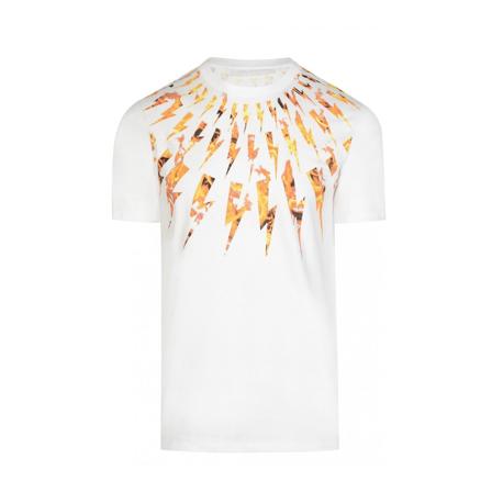 Neil Barrett T-shirt Hvid, Herre T-shirts