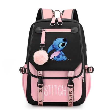 stitch Ryggsekk vanntett barneskoleveske