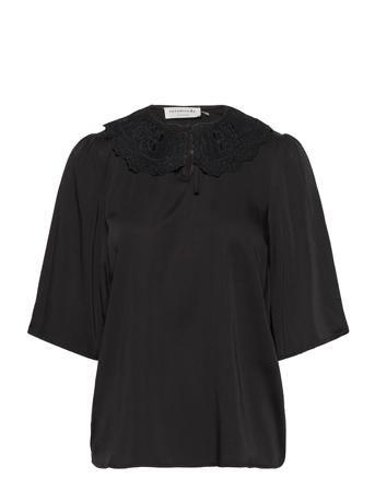 Blouse Ss Black Rosemunde
