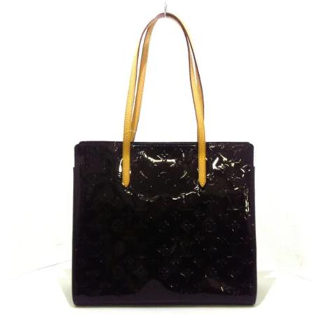 Louis Vuitton Vintage Pre-owned Leather totes , Zwart , Dames , Maat: ONE Size Vintage Tassen