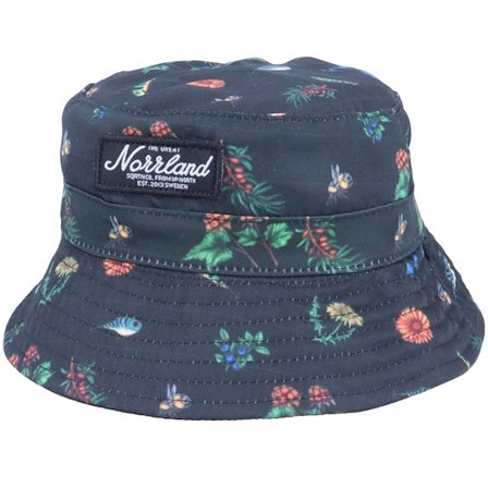 SQRTN - Schwarz Bucket Hut - Kids Reversible Black Bucket @ Hatstore