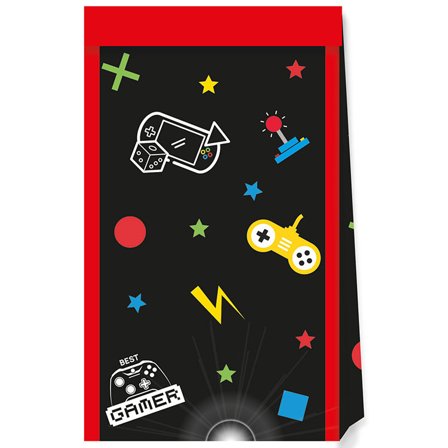 Gaming Party Paperipussit 4-pack