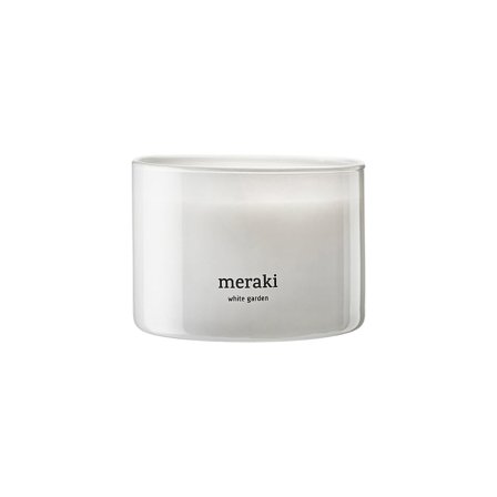 Meraki Duftlys White Garden 340 g, Tøj & Bolig, Duft Til Hjemmet, Duftlys