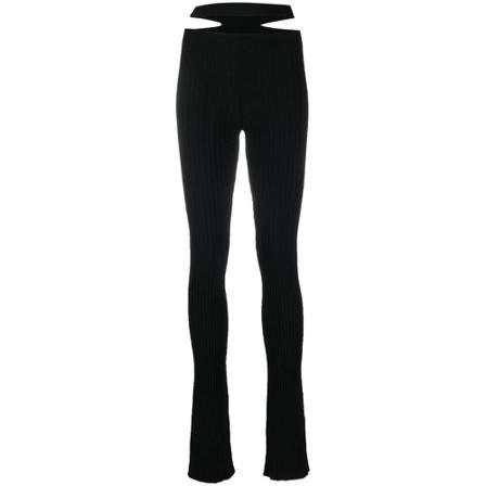 Andrea Adamo Slim-fit Bukser Sort, Dame Bukser