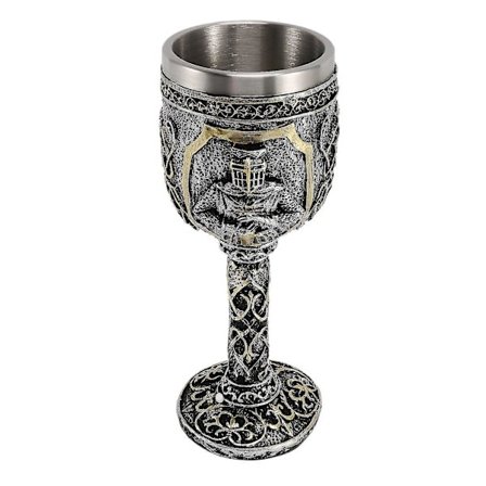 Middelalderlig Tempelridder Korsfarer Krus Ridderrustning Korsridder Ølkrus Tankard Kaffe Cu[HK]