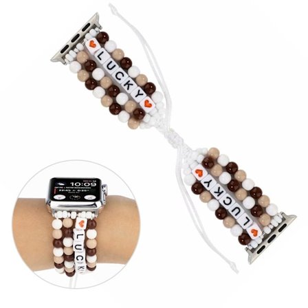 Apple Watch Series 6 / 5 40mm braid style klockarmband - kaffe