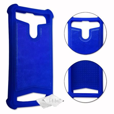 Takakansi - Cat - S62 Pro - Nahkaefekti - Iskunkestävä - Langaton lataus - Sininen