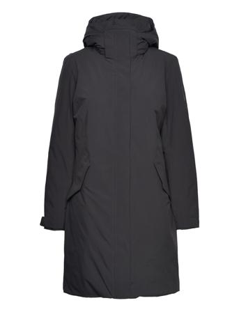 Cold Bay Coat W Outerwear Parka Coats Svart Jack Wolfskin