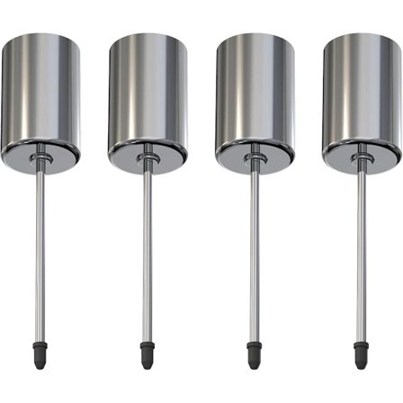 4 st - Ljushållare - ljushållare - ljusstake - Adventskrans ljushållare - metall ljusstake