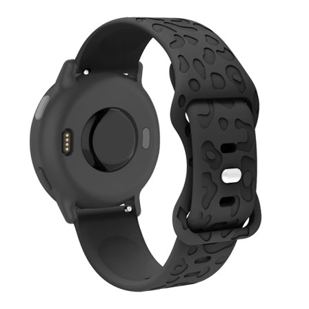 18 mm silikonikellon ranneke Garmin Forerunner 265S, Fossil GEN6, Huawei honor