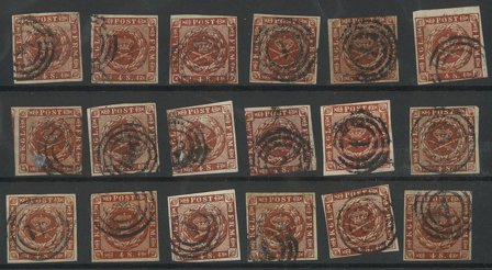 Danmark - AFA 7 - Stemplet