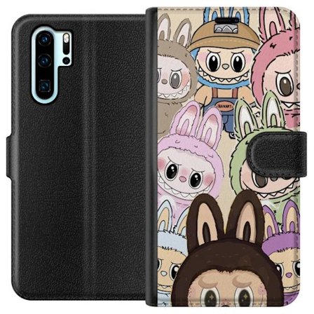 Kompatibelt Plånboksfodral till Huawei Huawei P30 Pro The Monster Edition Samlarfigur Anime