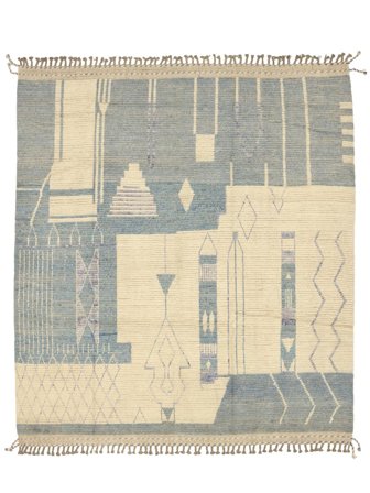 243X279 Tapete Berber Style Moderno (Lã, Afeganistão) Carpetvista