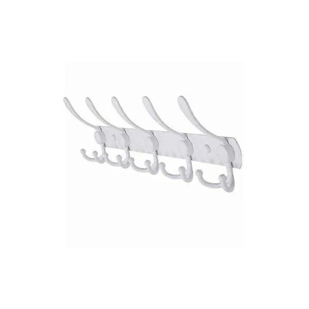 /EA/ Wall Hooks - Stainless Steel Coat Rack, Heavy Duty Coat Hooks, Wall Mounted Coat Hooks for Wardrobe, Wall Coat Rack, Hook Rail, Hook Strip for 