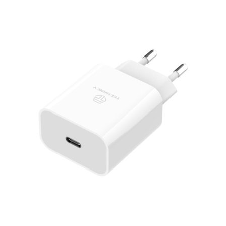 Techancy 33W USB-C Laddare - Snabbladdning i Elegant Vit Design