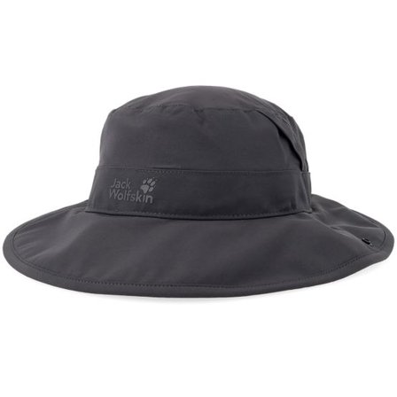 Jack Wolfskin - Grå bucket Hatt - "Mesh Hat Phantom Bucket " @ Hatstore