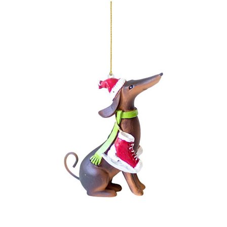 Xmas Tree Hanging Pendant Fun Dog Pendant 2 2