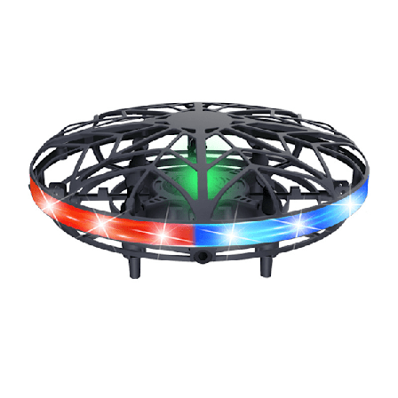 LED-k ytt inen k sik ytt inen drone lapsille tai aikuisille - K det vapaat liikesensori lent v pallo, helppok ytt inen pieni UFO-lelu lent v pallo