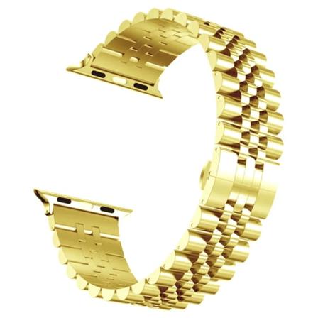 Ruostumattomasta ter ksest valmistettu Royal Rannekoru Apple Watch Rannekoru - Tyylik s ja Tyylik s - Sopii 42 mm / 44 mm / 45 mm / 49 mm - Valitse v 