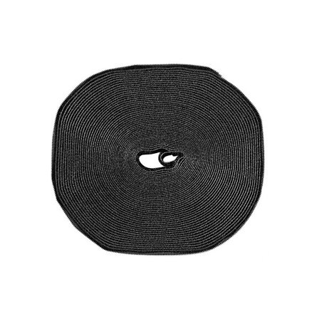 Organisera kablar med Svart Kardborreband 91x1,6cm