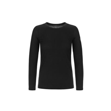 Super.natural Women's Base Crew Neck 230 Women base layer tops Black XS