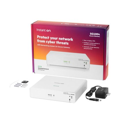 Hewlett Packard Enterprise HPE Networking Instant On Secure Gateway 4-port Gigabit SG1004 EU en