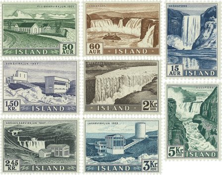 Island 1956 - AFA 304-311 - Postfrisk