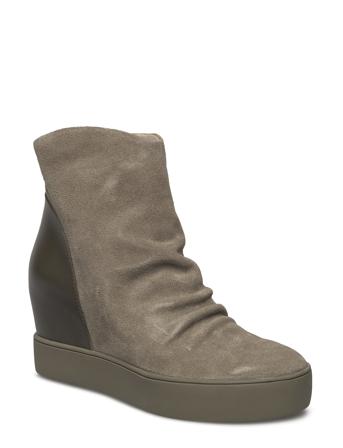 Trish S Shoes Boots Ankle Boots Ankle Boot - Heel Grön Shoe The Bear