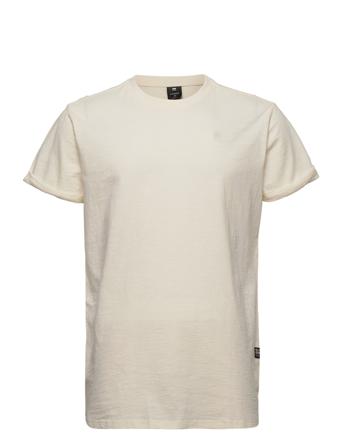 Lash R T S\S T-shirt Creme G-Star RAW