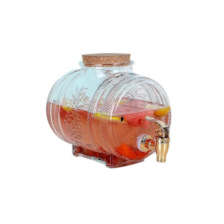 Finedine Glasdrycksdispenser Kylskåp 1 Gallon Dryck