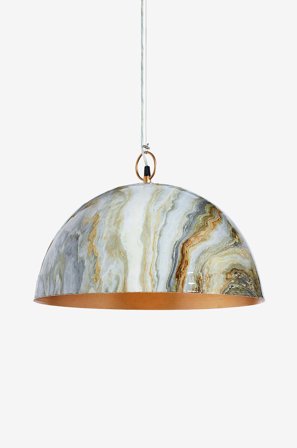 PR Home - Loftlampe Marnie 45 cm - Grå - Loftpendler - Fra Homeroom